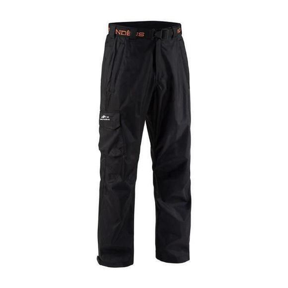 Black Grundens Weather Watch Waterproof Sport Fishing Rain Pants Trouser Pant - Picture 1 of 3